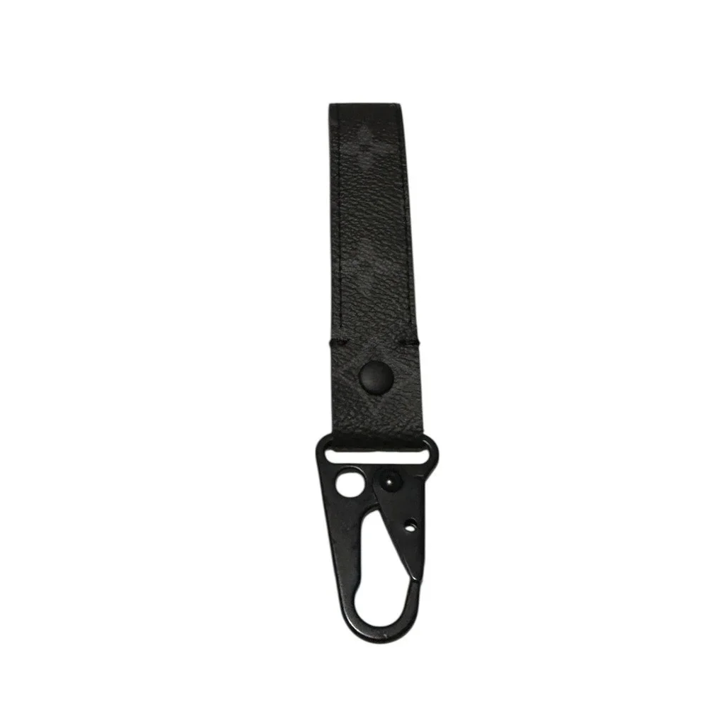 Louis Vuitton Gray and Black DIY Keychain